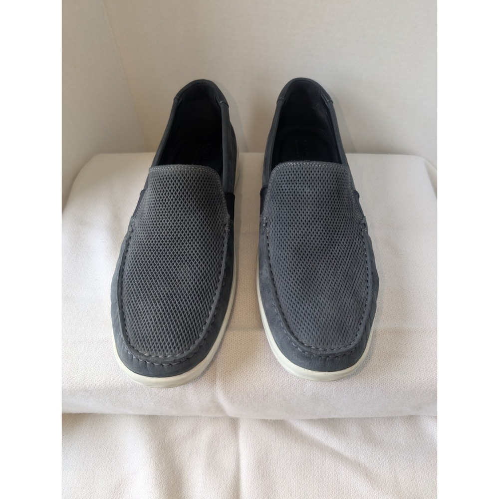 ECCO S-LITE 9.5 Black Diamond Nubuck Moc Loafers